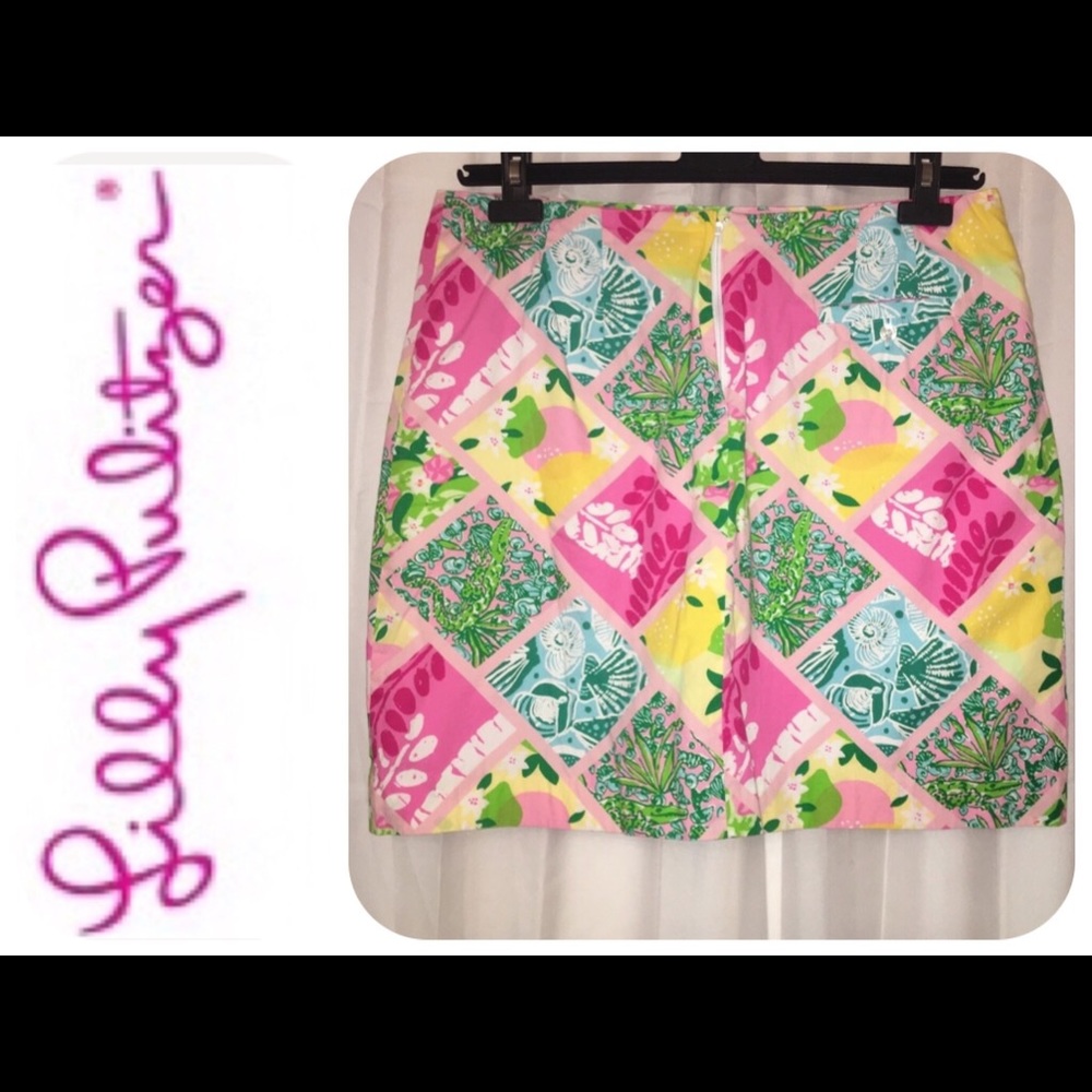 🎉Lilly Pulitzer Multi design Skirt